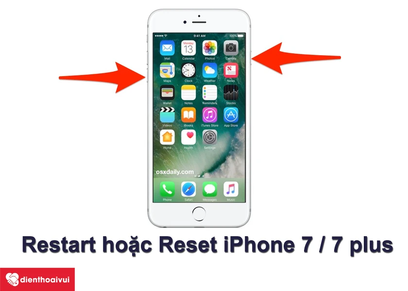 c&aacute;ch khắc phục lỗi pin ảo tr&ecirc;n iphone 7/7 plus
