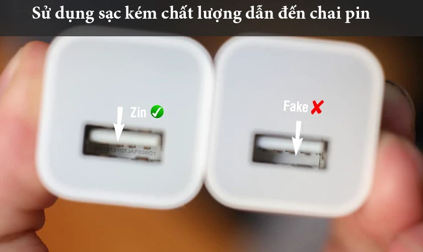 nguy&ecirc;n nh&acirc;n để thực hiện c&aacute;ch kiểm tra dung lượng, t&igrave;nh trạng, độ chai pin pin iphone 7, 7 plus