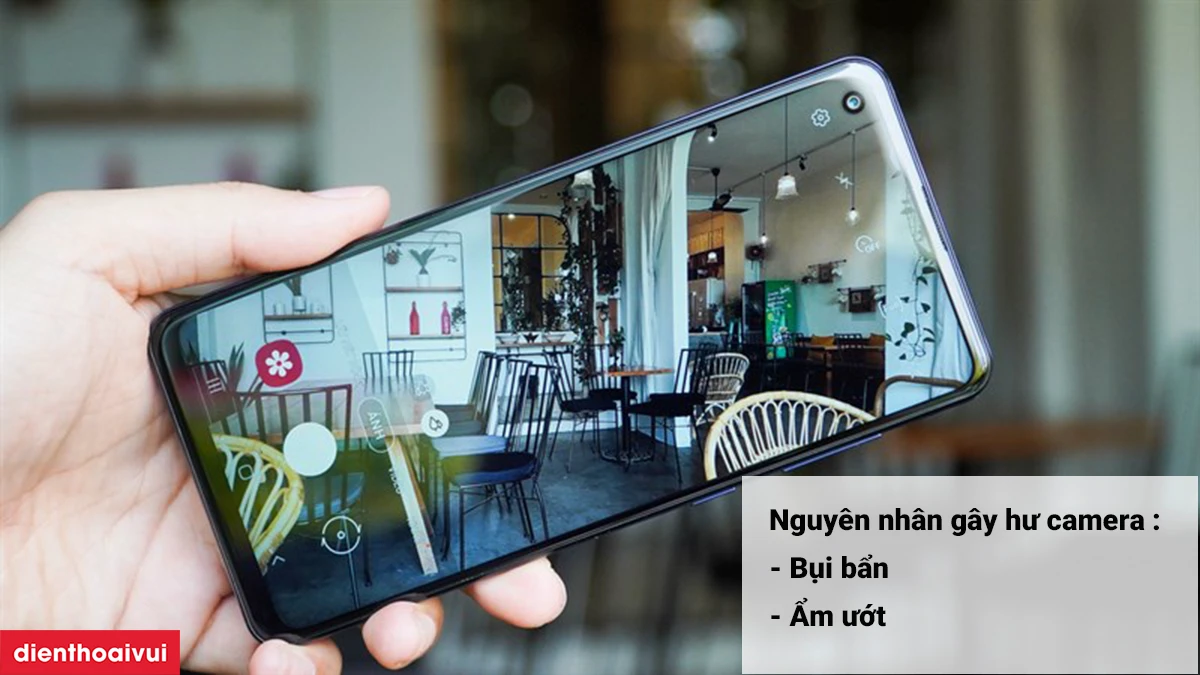 Nguyên nhân dẫn đến camera sau Galaxy A10s bị hỏng