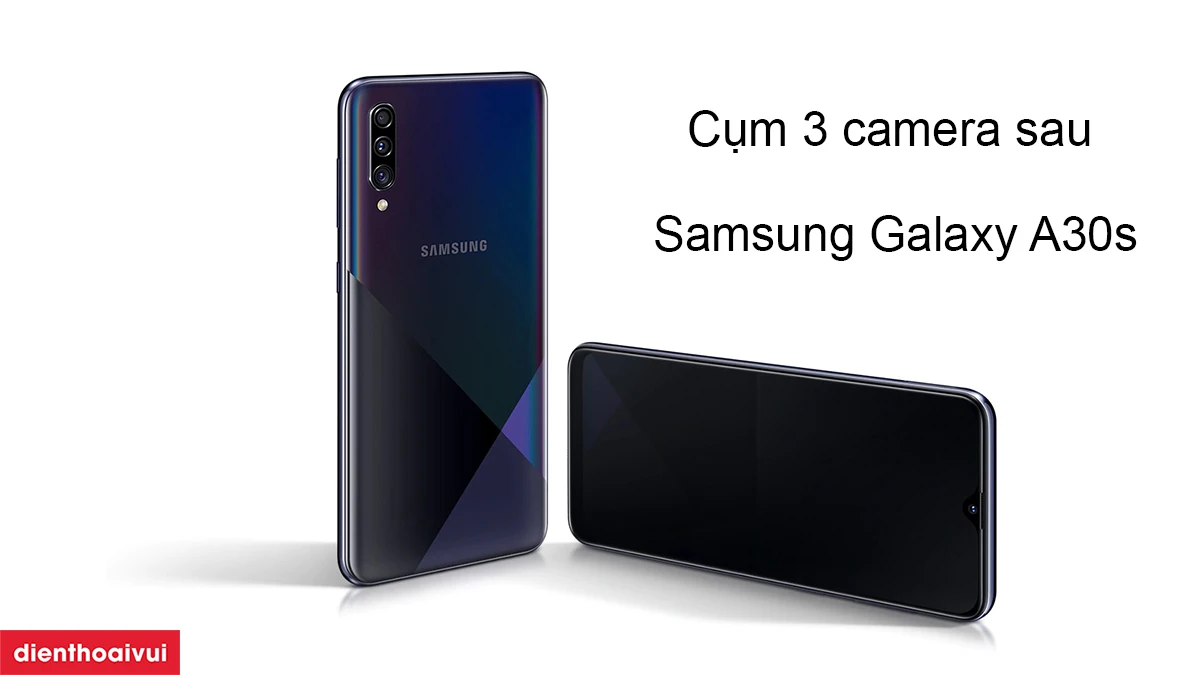 Camera sau Samsung Galaxy A30s - Hệ thống camera cho ảnh chụp r&otilde; n&eacute;t