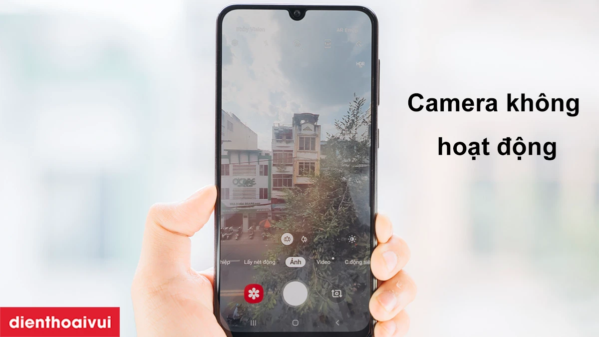 Dấu hiệu nhận biết camera sau Samsung A50s bị hư hỏng v&agrave; cần thay