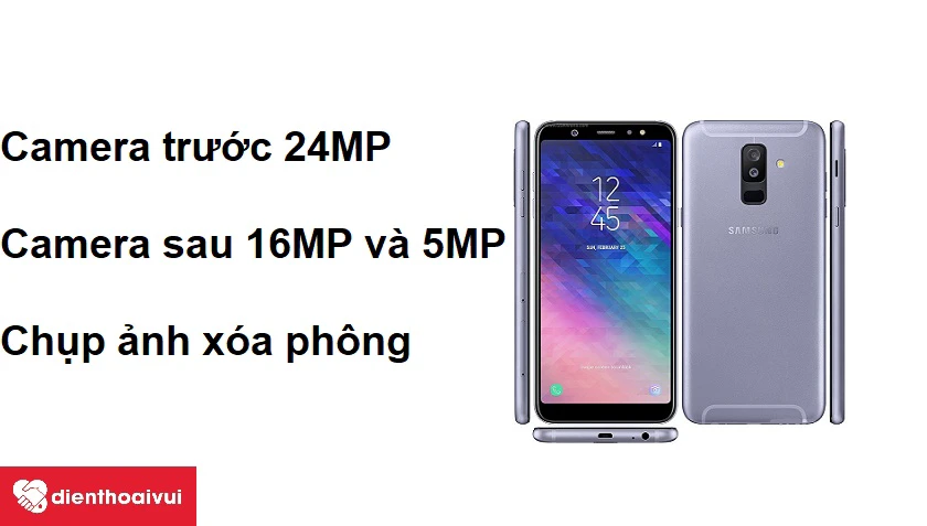 Camera sau với độ ph&acirc;n giải l&ecirc;n đến 16MP c&ugrave;ng khả năng chụp ảnh x&oacute;a ph&ocirc;ng