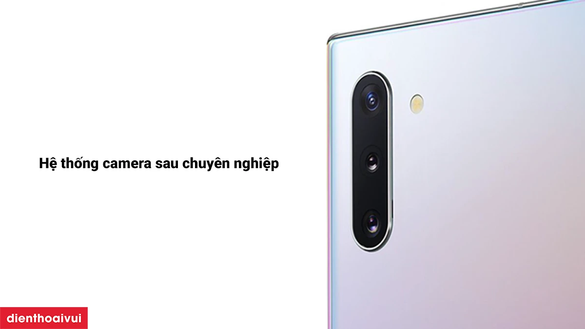 Giới thiệu đặc điểm camera sau Galaxy Note 10