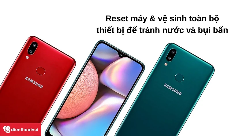 N&ecirc;n làm gì khi Samsung Galaxy A10s kh&ocirc;ng th&ecirc;̉ sạc pin?
