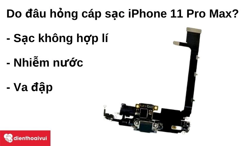 Nguy&ecirc;n nh&acirc;n khiến c&aacute;p sạc iPhone 11 Pro Max hỏng?