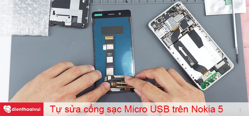 Thay đổi ổ sạc hoặc bộ sạc