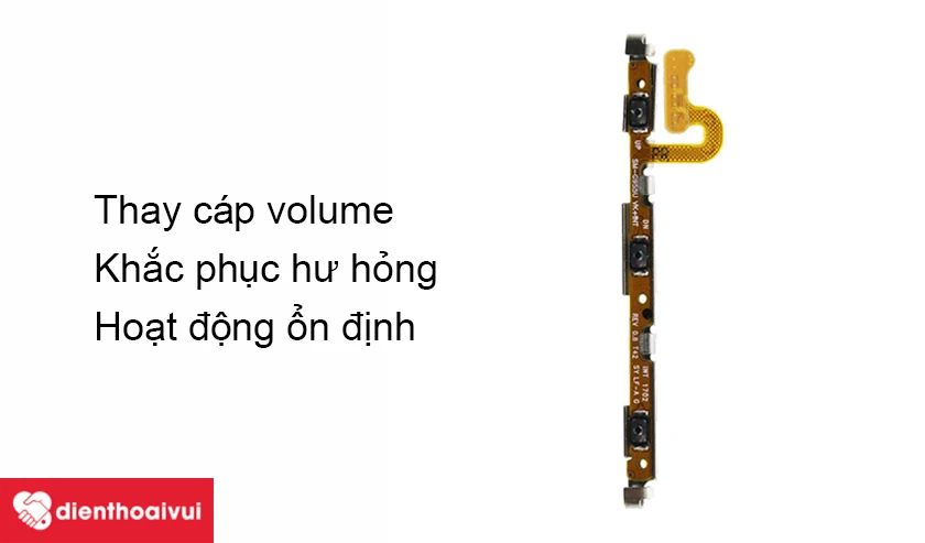 Thay c&aacute;p volume