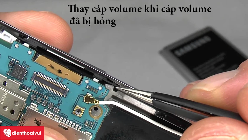 thay c&aacute;p volume Samsung Galaxy Note 10