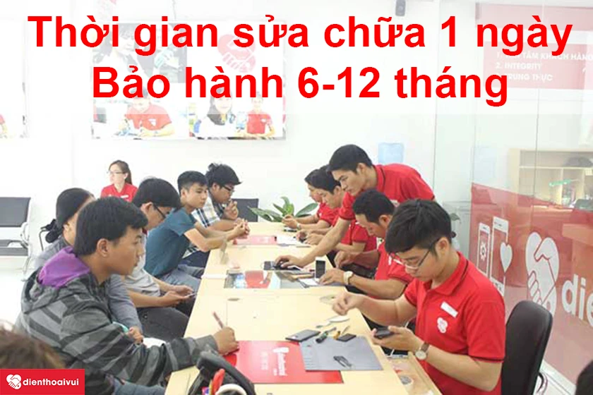 Dịch vụ thay d&acirc;y 3D Touch cho iPhone X gi&aacute; rẻ bảo h&agrave;nh 12 th&aacute;ng tại Điện Thoại Vui