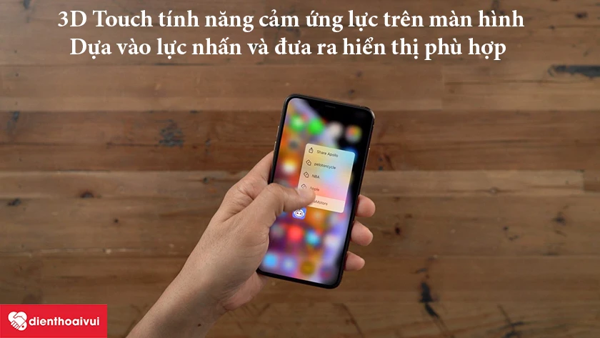 3D Touch l&agrave; g&igrave;? Hoạt động như thế n&agrave;o?