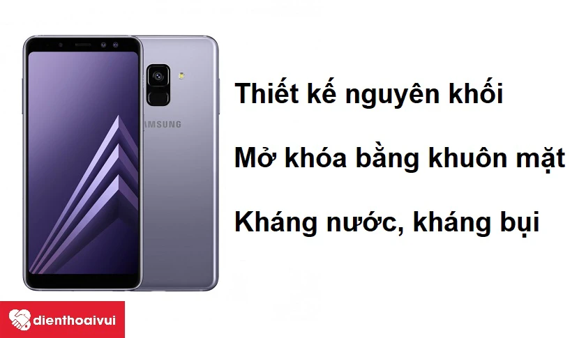 Khả năng mở kh&oacute;a bằng khu&ocirc;n mặt c&ugrave;ng chuẩn kh&aacute;ng nước, kh&aacute;ng bụi