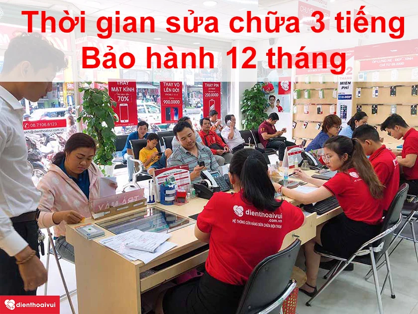 Dịch vụ thay kính cho iPhone 11 giá rẻ, lấy ngay tại Điện Thoại Vui