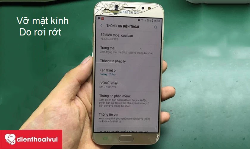 Nguy&ecirc;n nh&acirc;n g&acirc;y n&ecirc;n t&igrave;nh trạng vỡ mặt k&iacute;nh điện thoại v&agrave; hệ quả khi kh&ocirc;ng thay k&iacute;nh điện thoại
