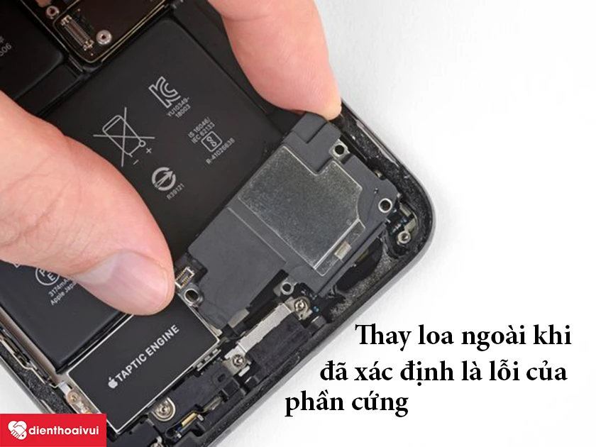 Thay loa ngo&agrave;i iPhone XR