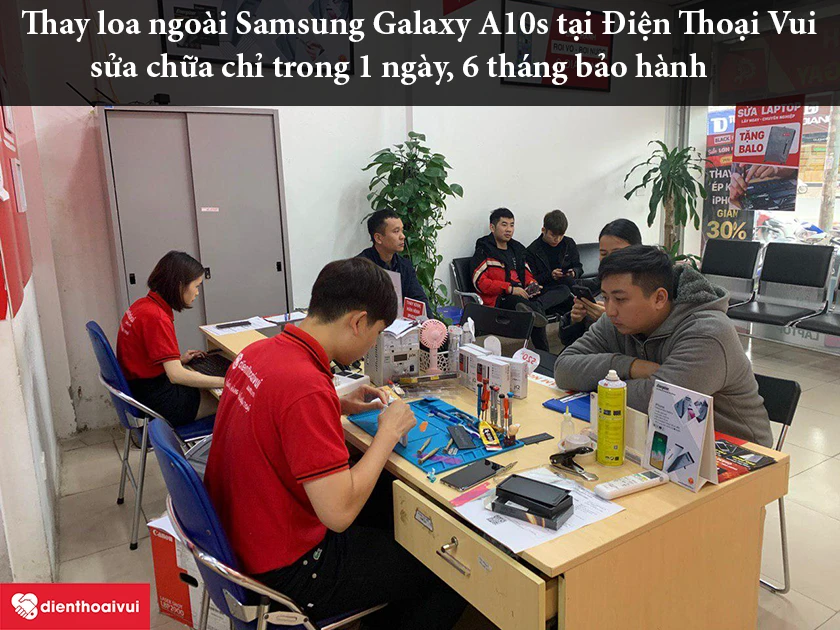 Điện Thoại Vui &ndash; địa chỉ tin cậy để thay loa ngo&agrave;i Samsung Galaxy A10s