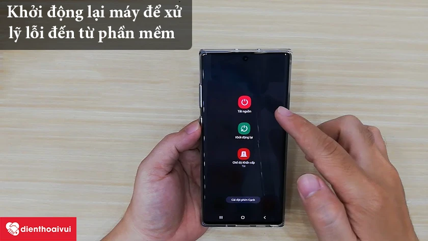 Khởi động lại lại Galaxy Note 10