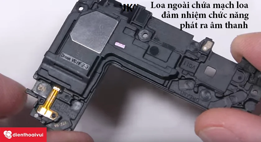 T&aacute;c dụng của loa ngo&agrave;i Samsung Galaxy Note 8