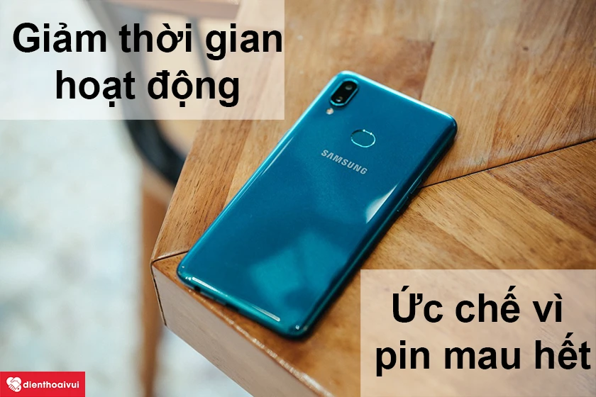 Điện thoại bị hư pin ảnh hưởng như thế n&agrave;o?