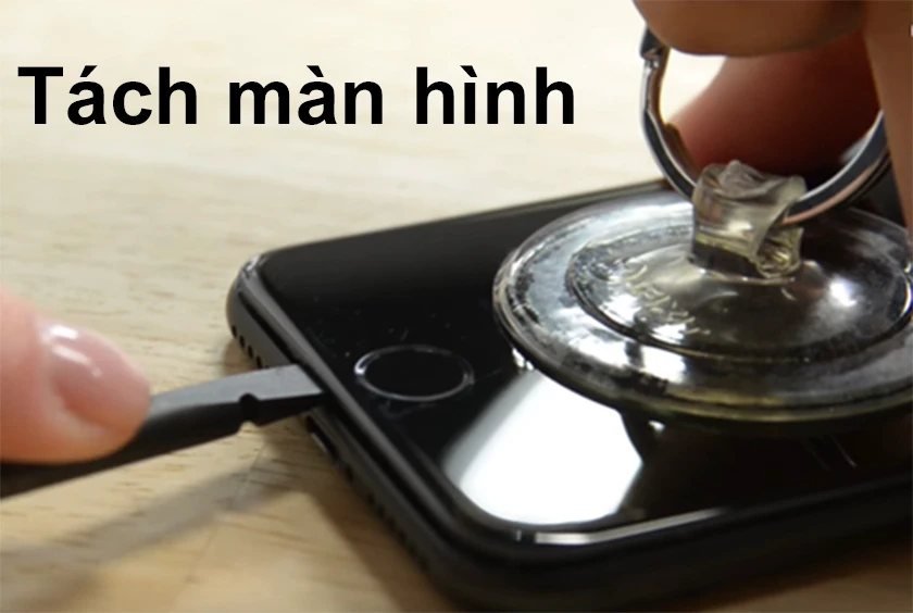 C&aacute;ch th&aacute;o điện thoại iPhone 7/ 7 Plus để thay pin