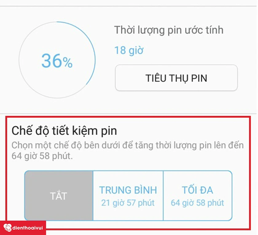 Mẹo để tăng thời lượng sử dụng pin
