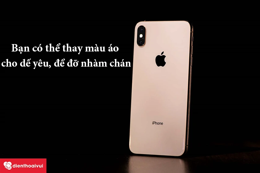 Thay vỏ dien thoai ip XS gi&uacute;p tiết kiệm l&ecirc;n đến 90% so với chi ph&iacute; mua m&aacute;y mới