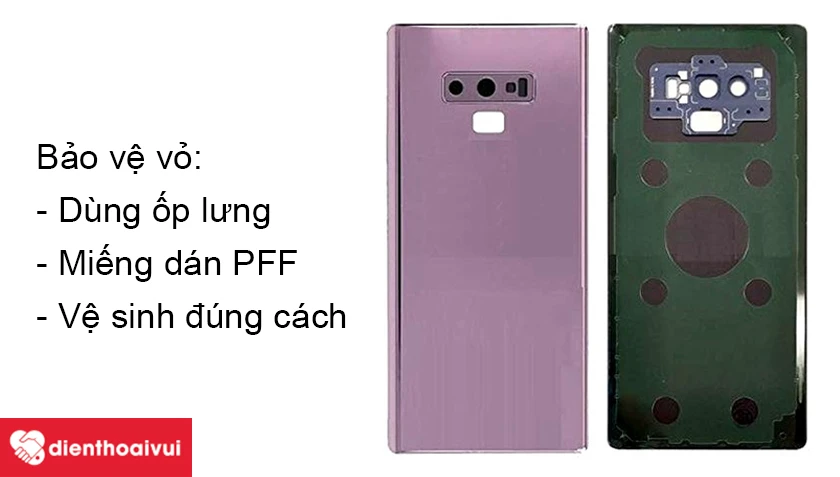 Sau khi thay vỏ Samsung Galaxy Note 9 n&ecirc;n l&agrave;m g&igrave;?