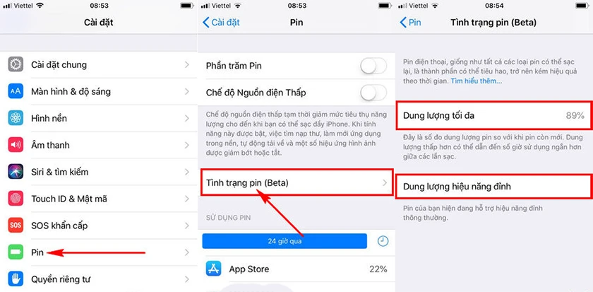 pin iphone x chai bao nhi&ecirc;u th&igrave; thay - 80% c&oacute; thay được kh&ocirc;ng