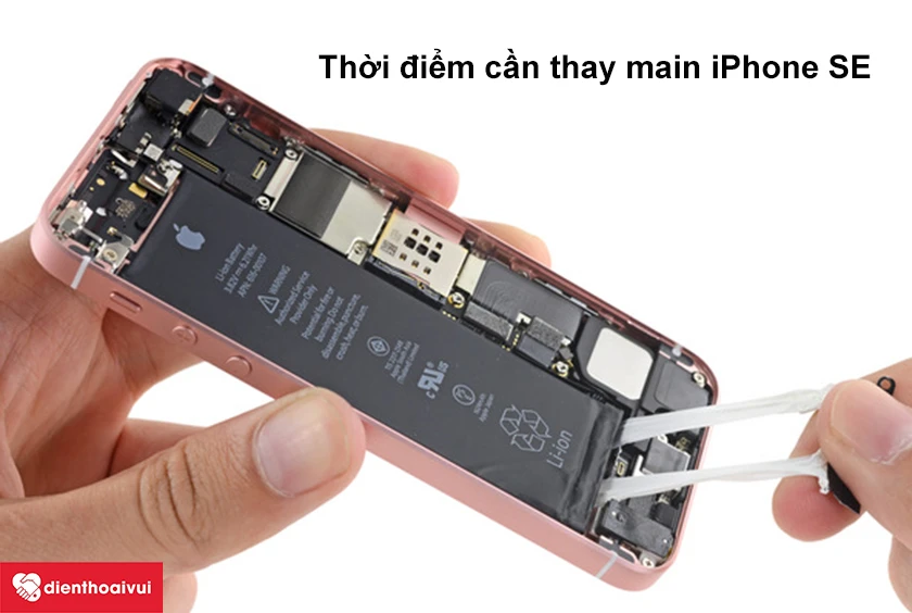Thời điểm cần thay main SE