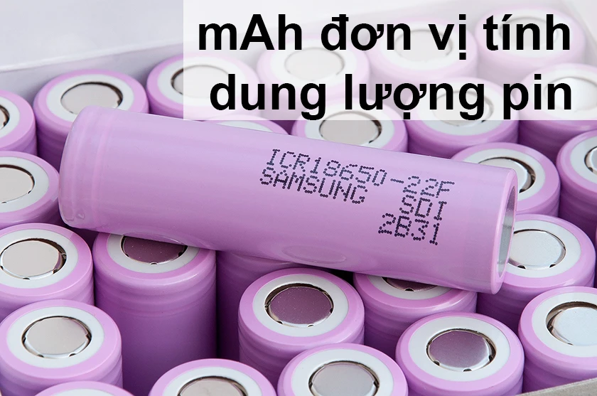 Thông số mah trên cell pin laptop là gì