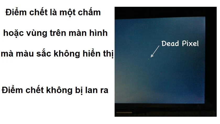 Điểm chết trên màn hình laptop là gì