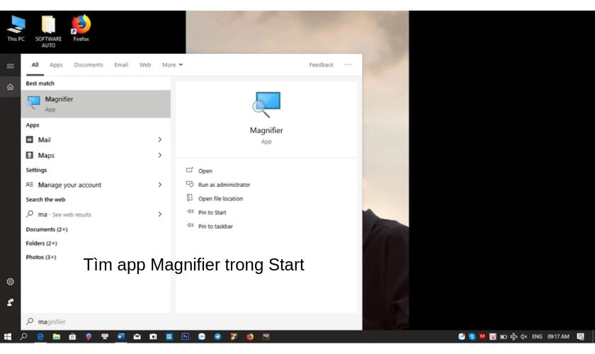 Hướng dẫn cách sửa lỗi màn hình phóng to bằng Magnifier