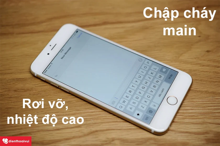 Nguyên nhân hư main và cách khắc phục hiệu quả trên iPhone 6 Plus