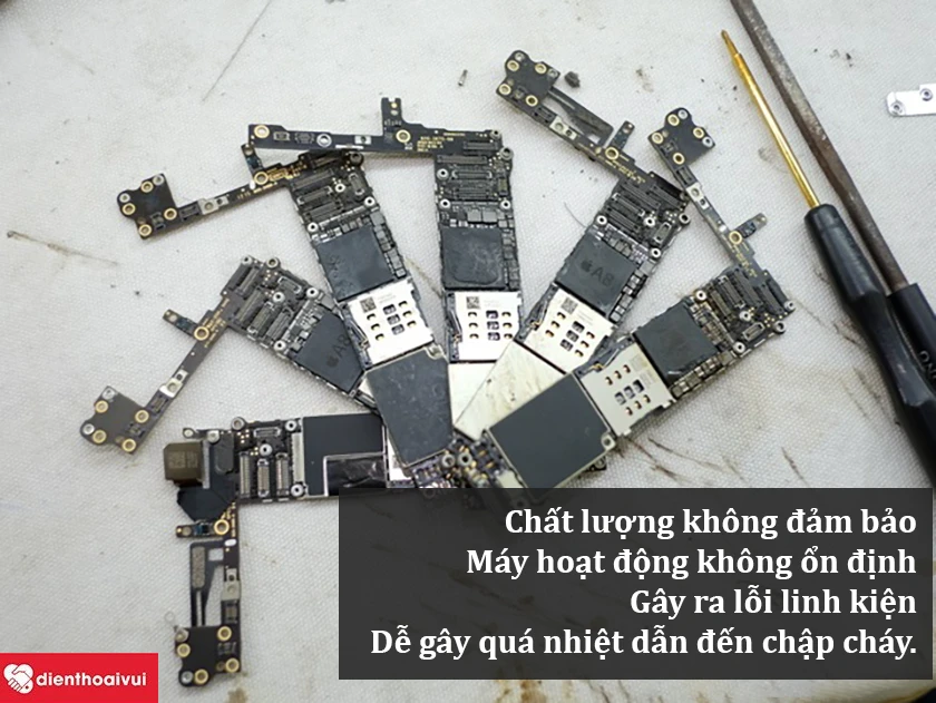 V&igrave; sao kh&ocirc;ng n&ecirc;n thay main iPhone 6S Plus qua sửa chữa
