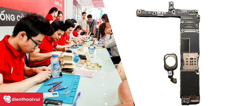 Thay main iPhone 6S Plus gi&aacute; rẻ, uy t&iacute;n tại Điện Thoại Vui