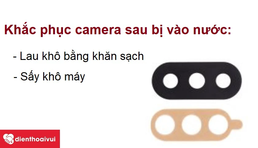 C&aacute;ch khắc phục camera&nbsp;sau Xiaomi Redmi Note 6 Pro bị v&agrave;o&nbsp;nước