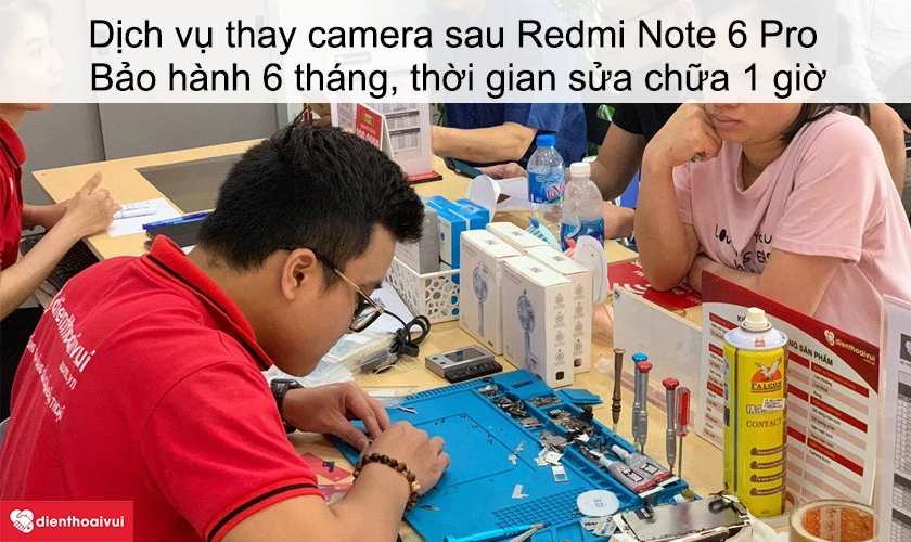 Dịch vụ thay camera sau cho điện thoại với giá rẻ lấy ngay tại Điện Thoại Vui