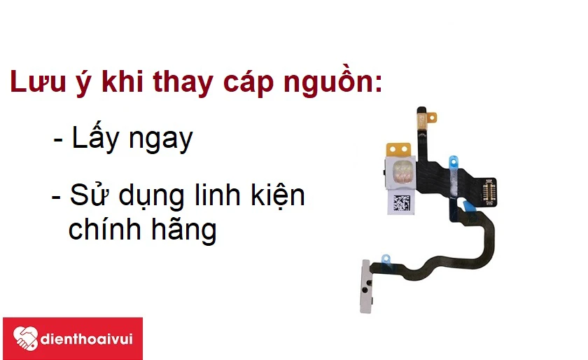 Những lưu ý khi thay c&aacute;p nguồn iPhone 11