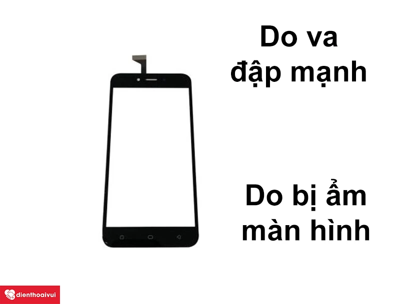 Nguy&ecirc;n nh&acirc;n k&iacute;nh cảm ứng OPPO A71 bị hỏng