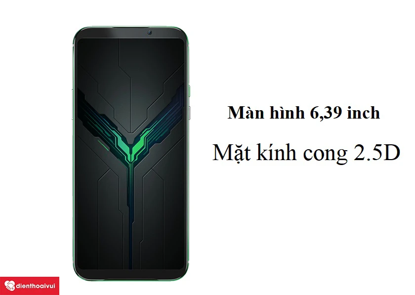 Xiaomi Black Shark 2 - Cấu h&igrave;nh mạnh mẽ, m&agrave;n h&igrave;nh 6,39 inch mặt k&iacute;nh cong 2.5D