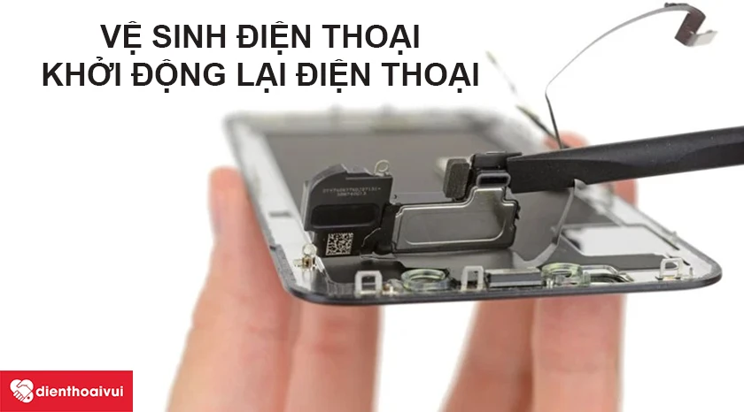 Sửa lỗi loa trong iPhone Xr bị r&egrave; nhanh ch&oacute;ng