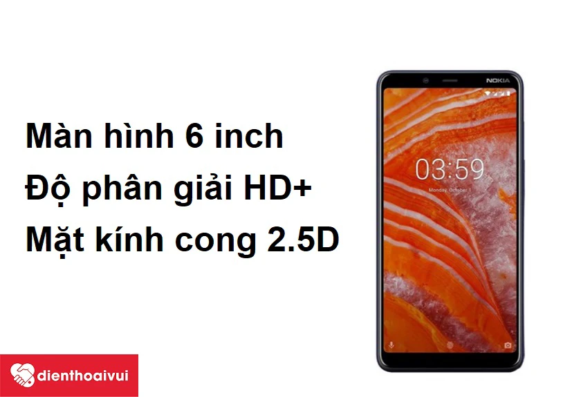 Thay m&agrave;n h&igrave;nh Nokia 3.1 Plus gi&aacute; rẻ lấy liền tại TPHCM v&agrave; H&agrave; Nội