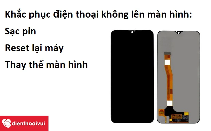 Khắc phục điện thoại Realme 3 Pro kh&ocirc;ng l&ecirc;n m&agrave;n h&igrave;nh