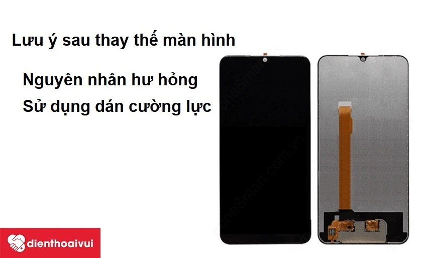 Những lưu &yacute; sau khi thay m&agrave;n h&igrave;nh Realme X2 Pro