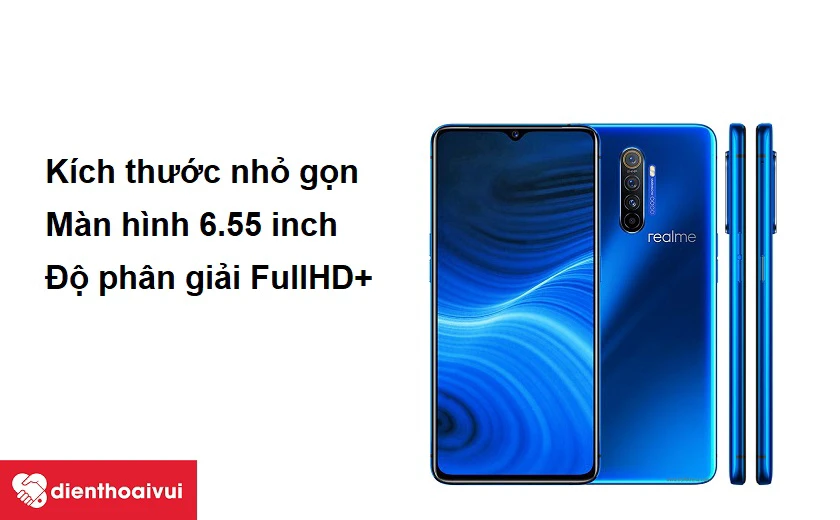 M&agrave;n h&igrave;nh 6.55 inch, độ ph&acirc;n giải FullHD+