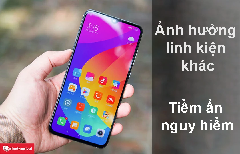 Nứt vỡ m&agrave;n h&igrave;nh ảnh hưởng đến điện thoại v&agrave; qu&aacute; tr&igrave;nh sử dụng như thế n&agrave;o?