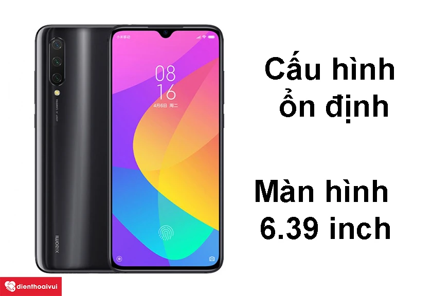 Xiaomi Mi CC9 cấu h&igrave;nh mạnh, m&agrave;n h&igrave;nh 6.39 inch Full HD