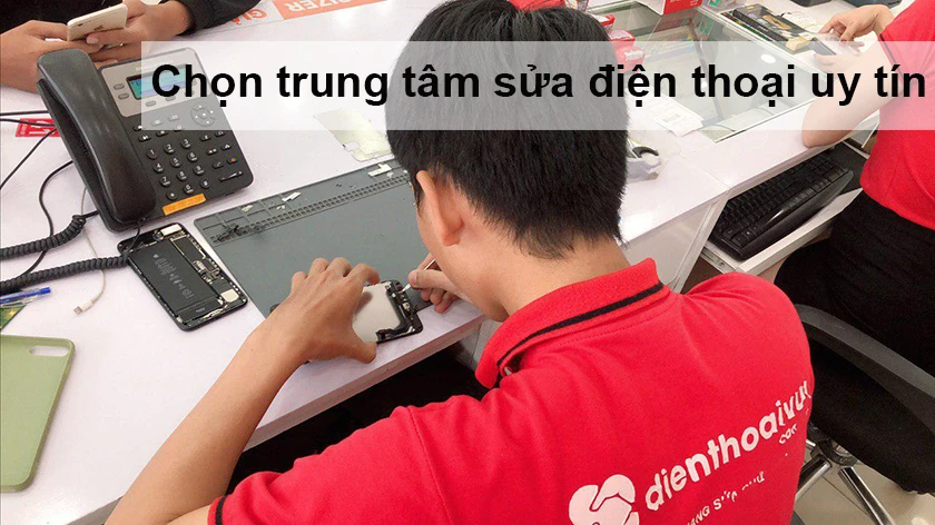 Gợi ý cách chọn trung tâm sửa chữa điện thoại uy tín để thay màn hình Realme 5S