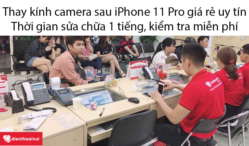 Thay k&iacute;nh camera iPhone 11 Pro gi&aacute; rẻ uy t&iacute;n tại Tp.HCM v&agrave; H&agrave; Nội