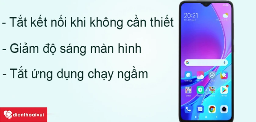 C&aacute;ch sử dụng pin điện thoại Xiaomi Note 8 Pro một c&aacute;ch hiệu quả nhất