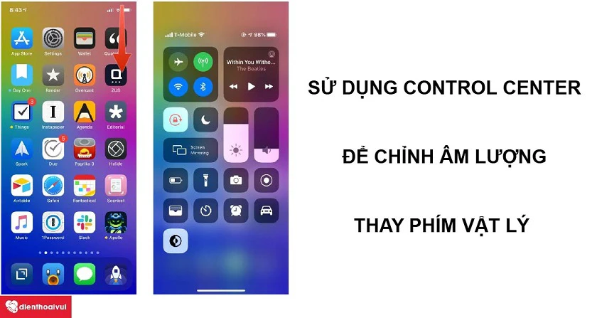 Hướng dẫn cách tăng giảm âm lượng khi điện thoại bị hỏng nút điều chỉnh âm lượng